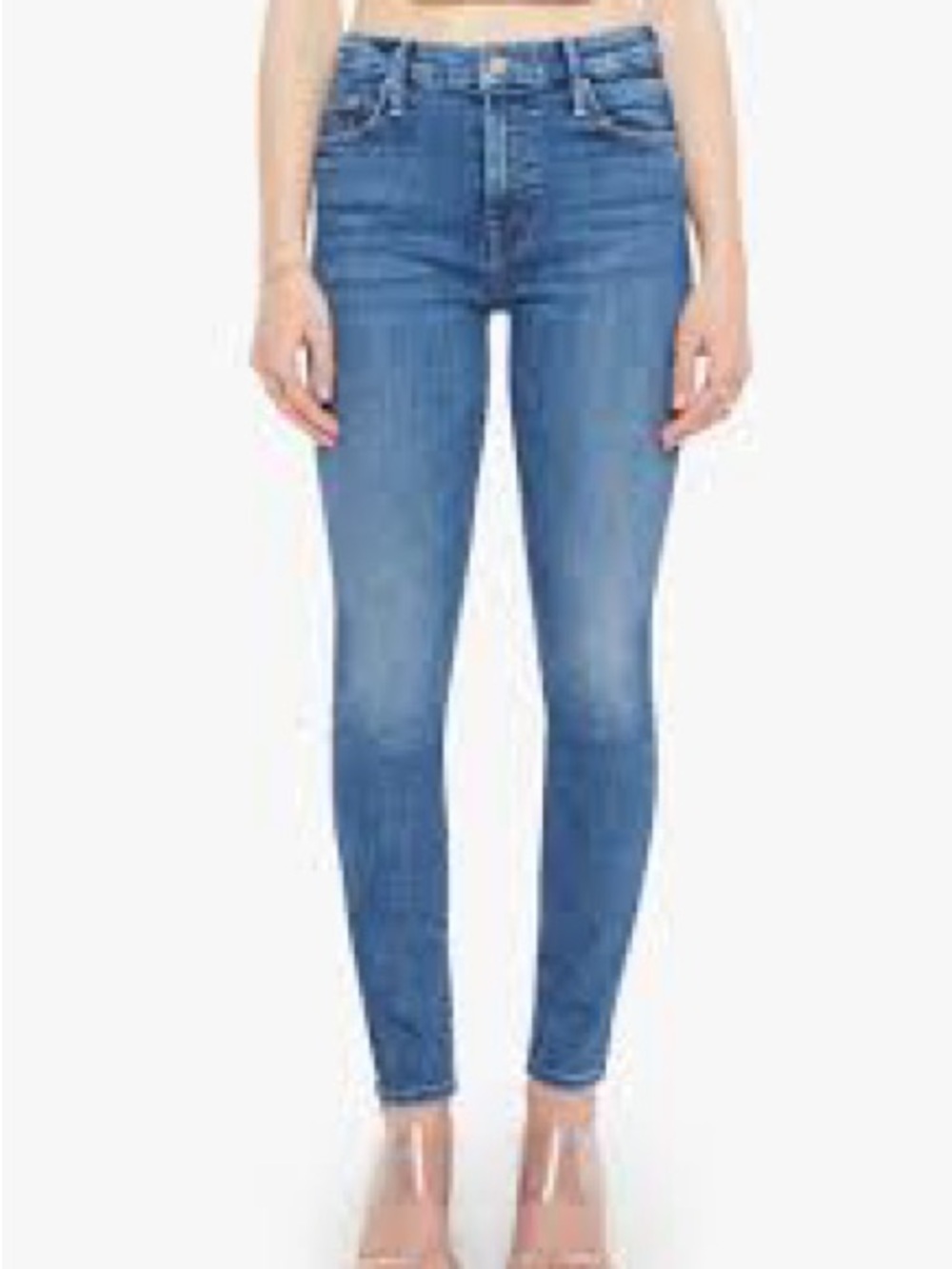 MOTHER Women's High Rise Jeans - Blue